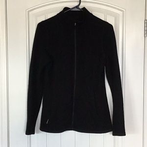 Medium Ladies icebreaker full zip sweater black